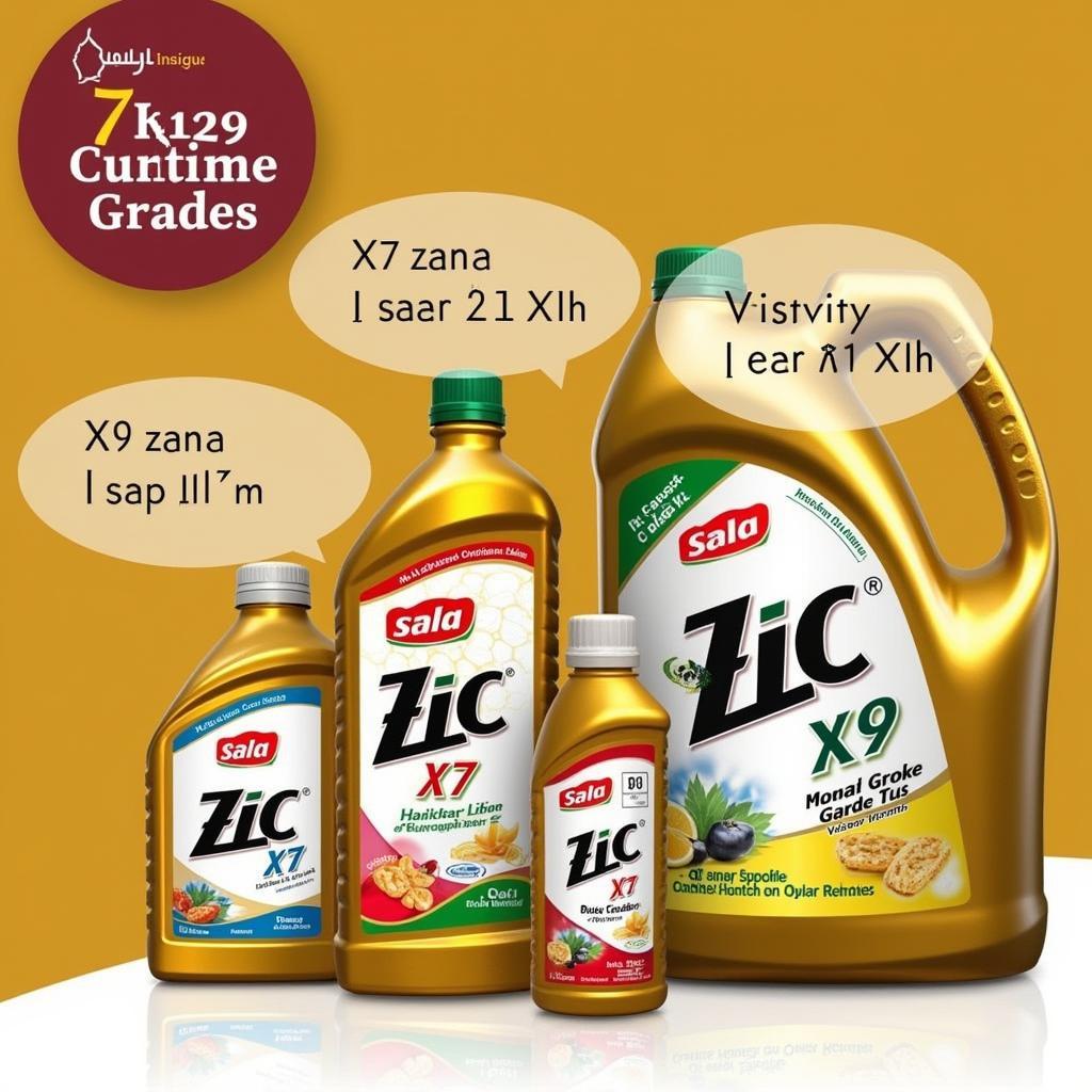 Different Zic Oil Variants in Pakistan