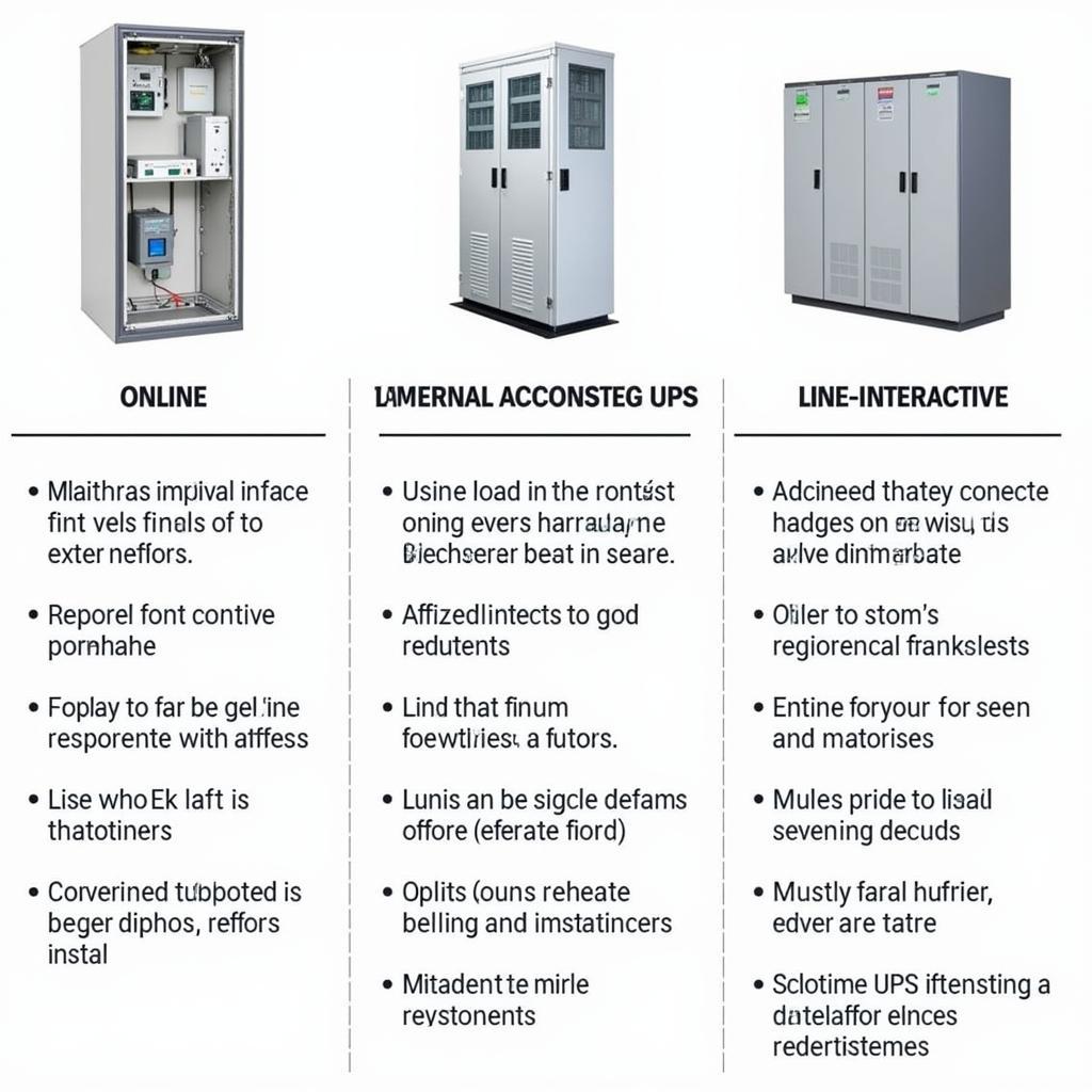 2000 Watt UPS Technology Comparison: Online, Offline, and Line-Interactive UPS Systems