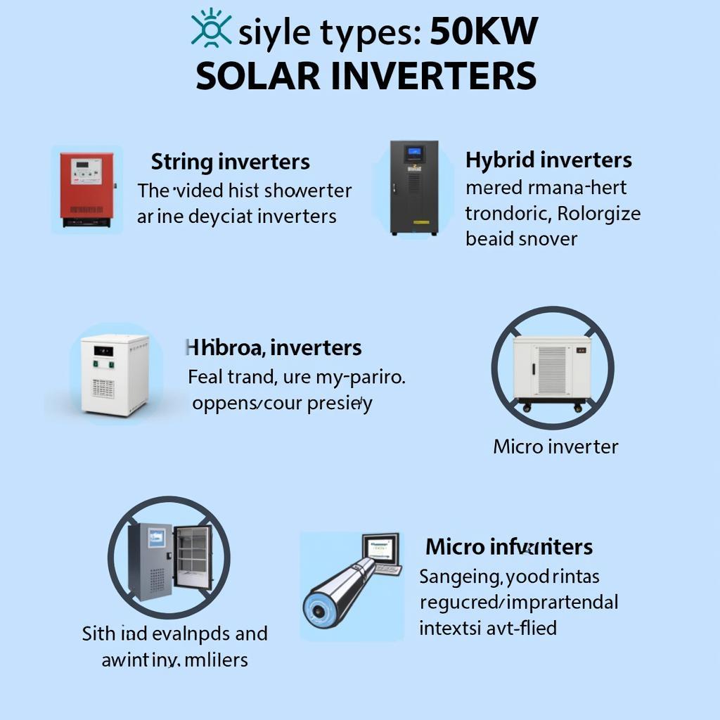 50kW Solar Inverter Types Available in Pakistan