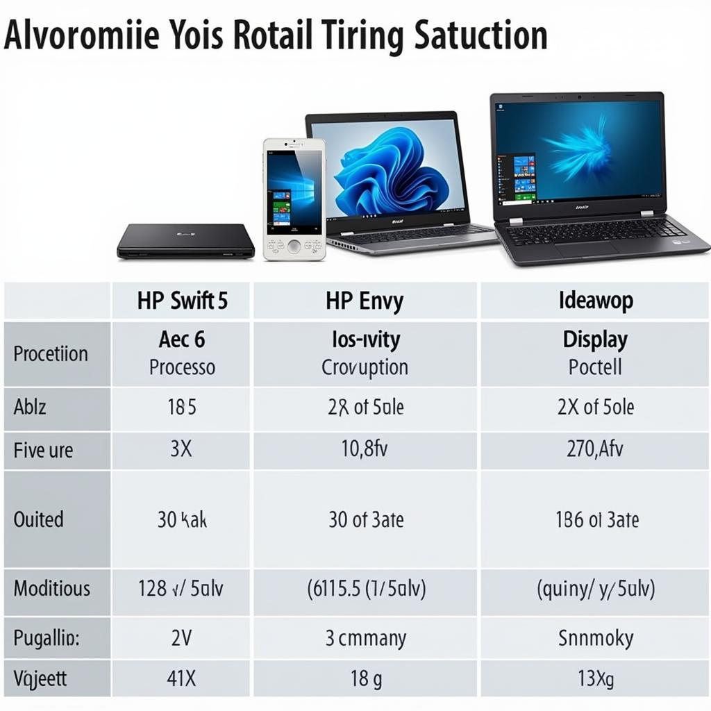 Acer Swift 5 vs Competitors