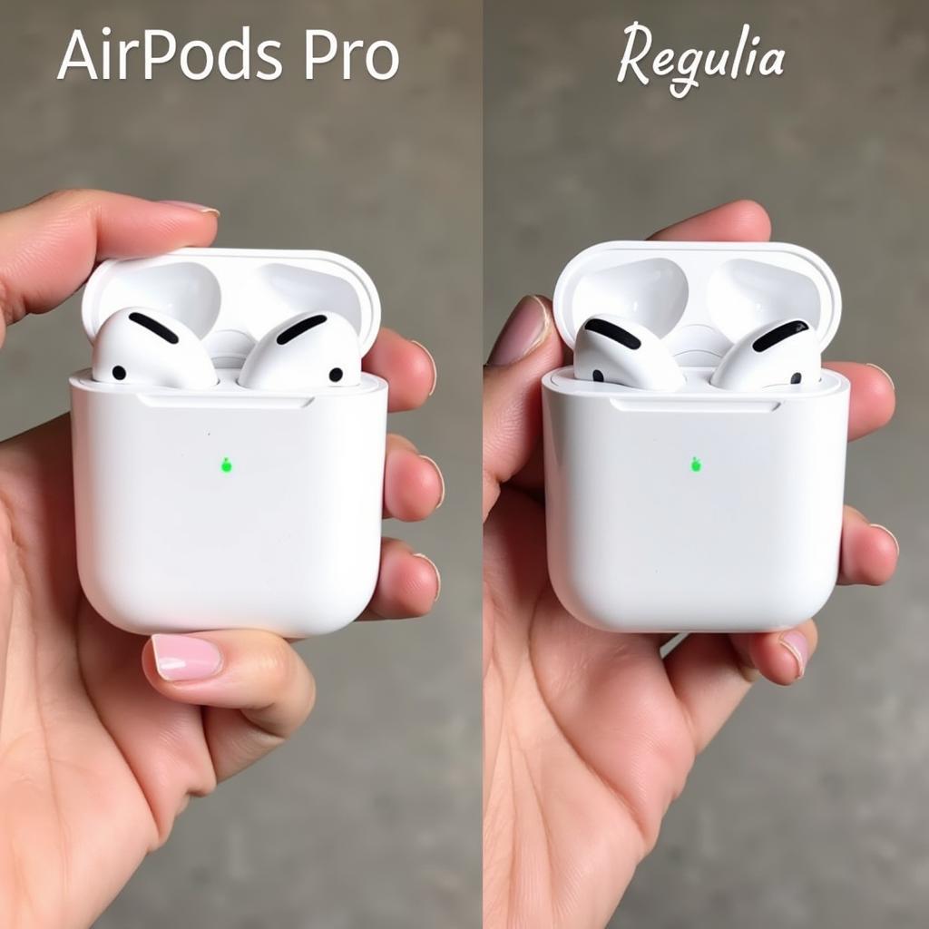 Airpods Pro Genuine vs. Replica Comparison