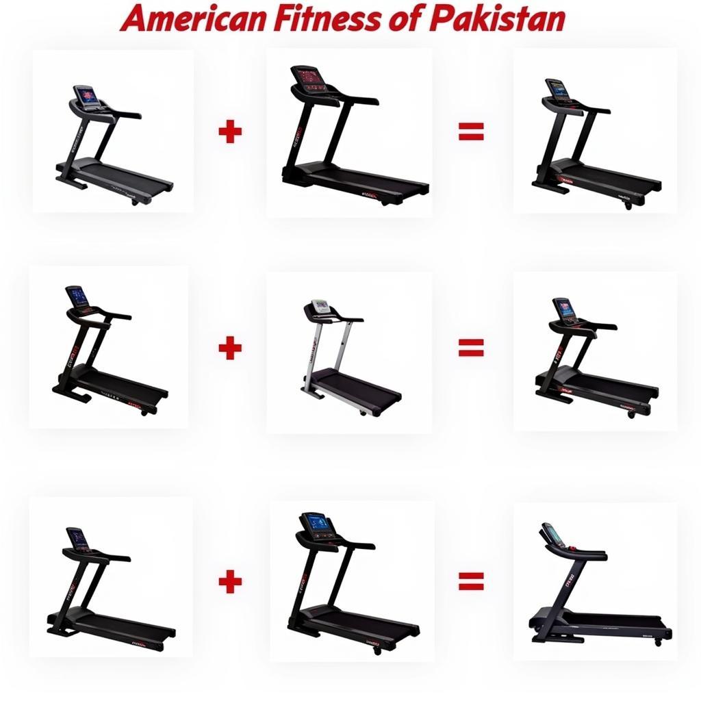 American Fitness Treadmill Models Available in Pakistan