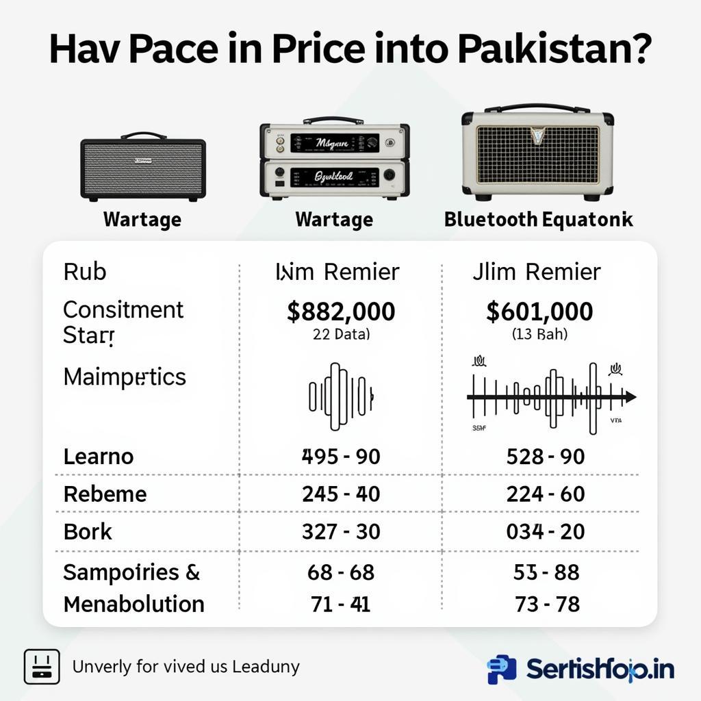 Amplifier Features and Price