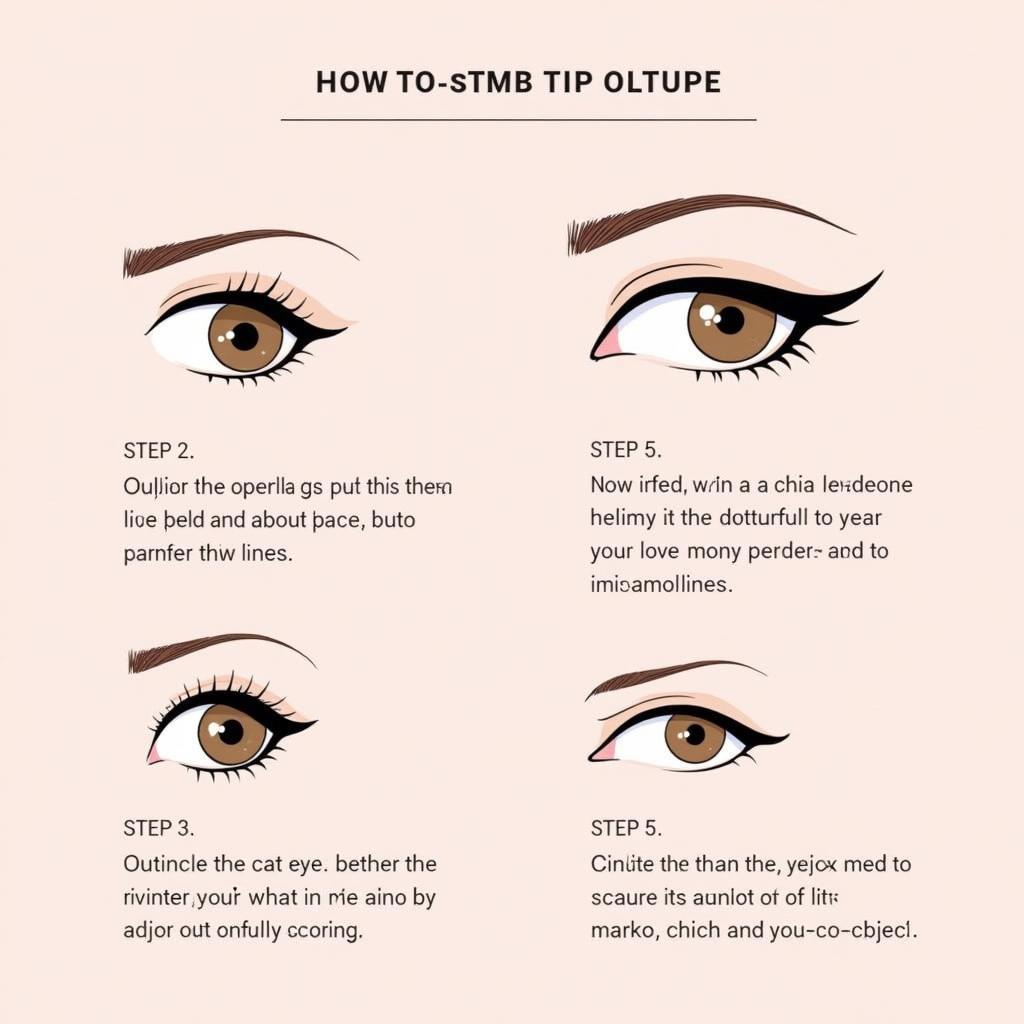 Steps to Apply Cat Eye Makeup