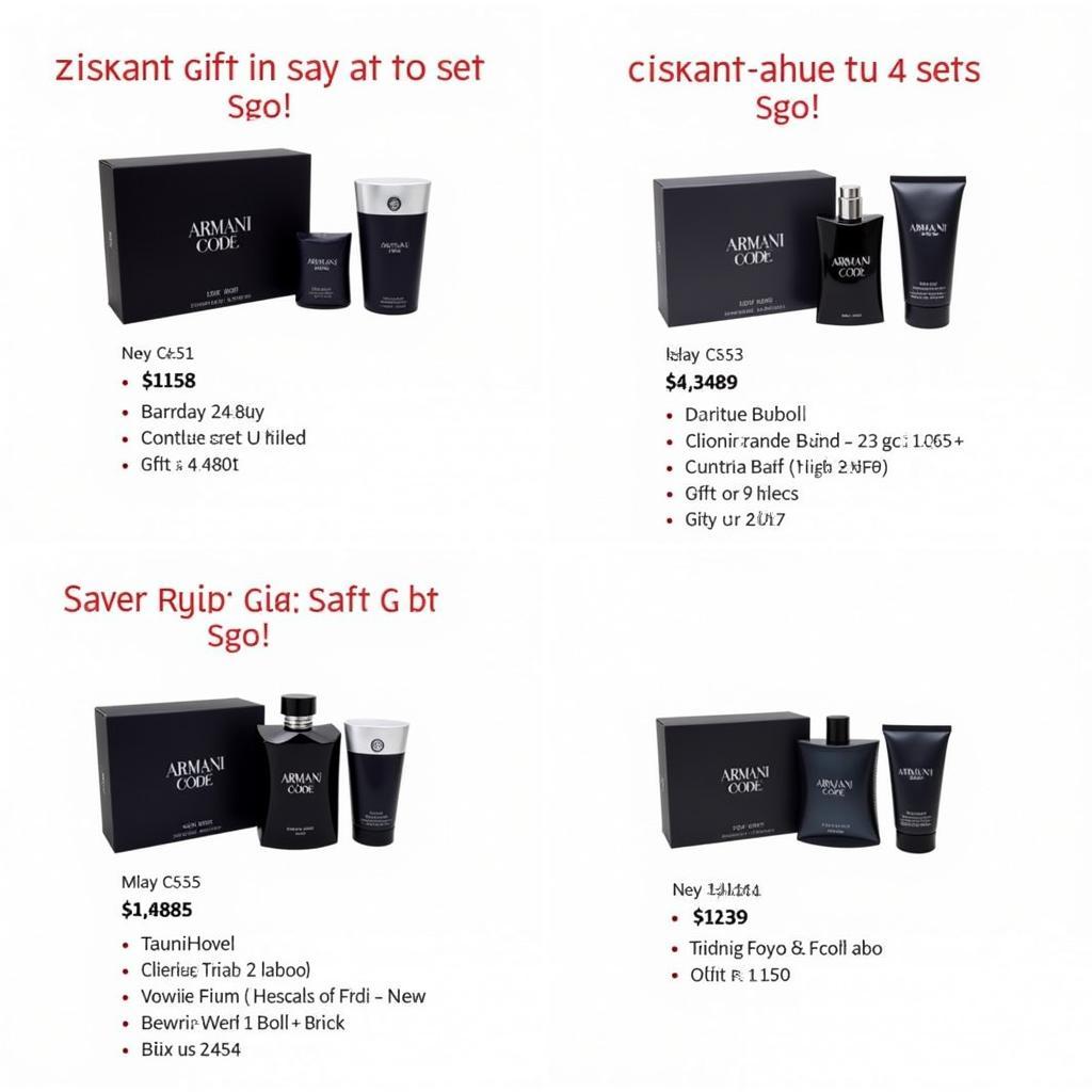 Armani Code Gift Sets in Pakistan