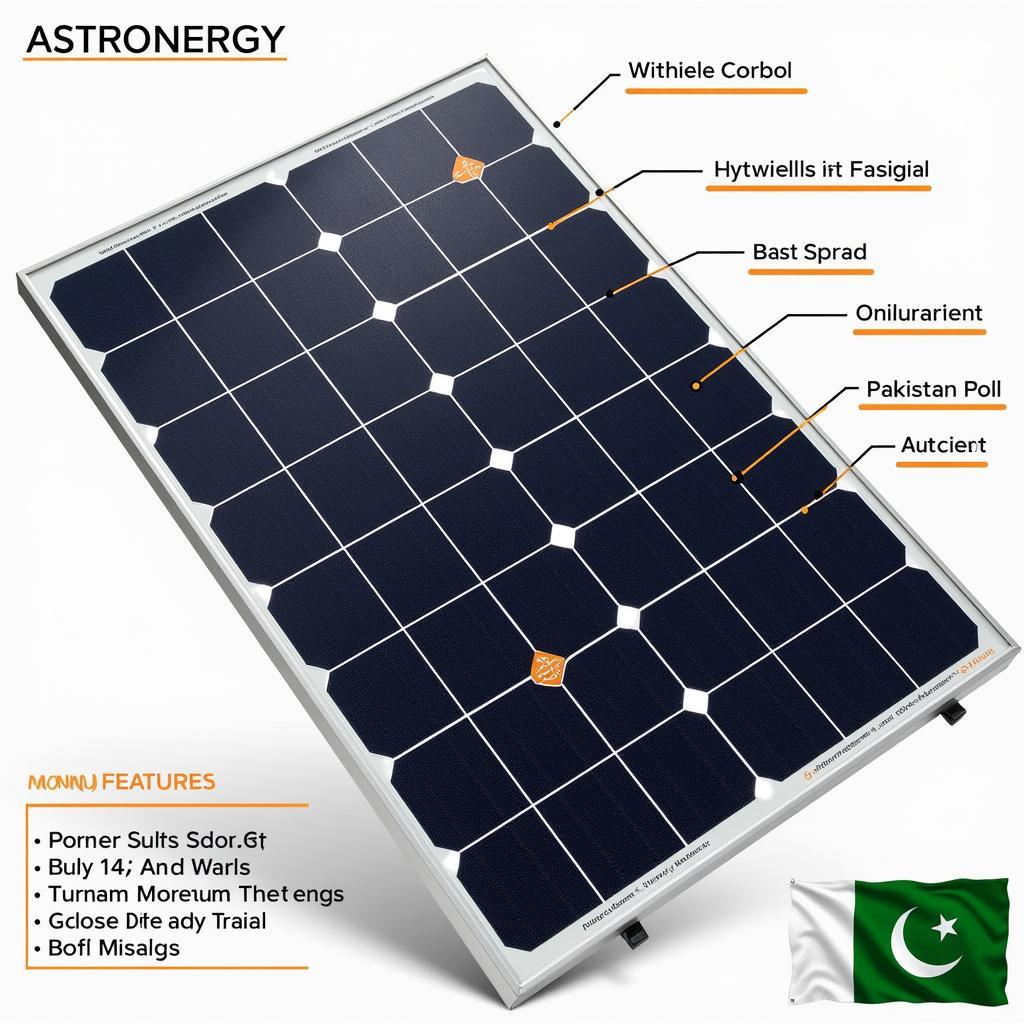 Astronergy mono solar panels available in Pakistan.