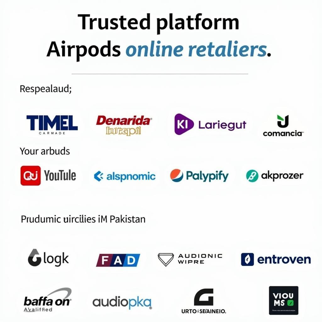 Online Retailers Selling Audionic Airpods in Pakistan