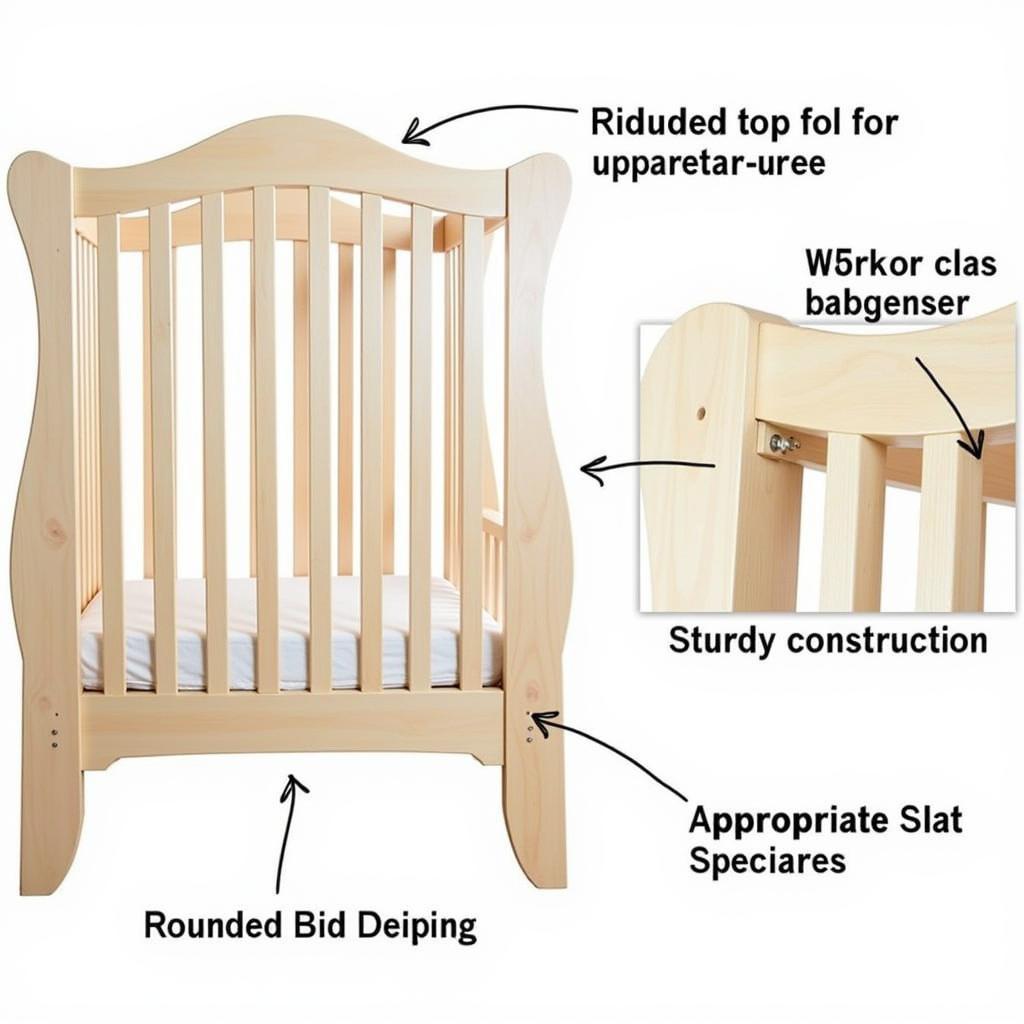 Baby Bed in Pakistan with Safety Features