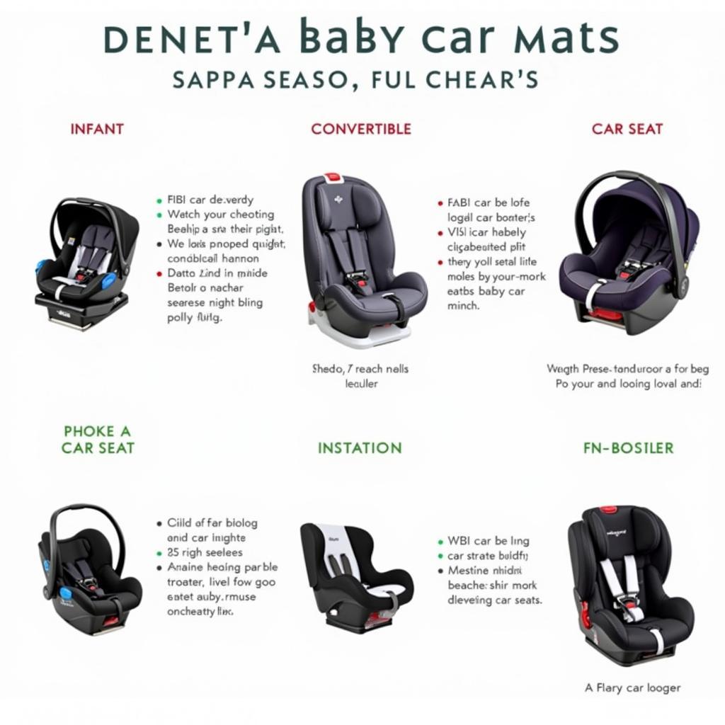 Baby Car Seat Types Available in Pakistan