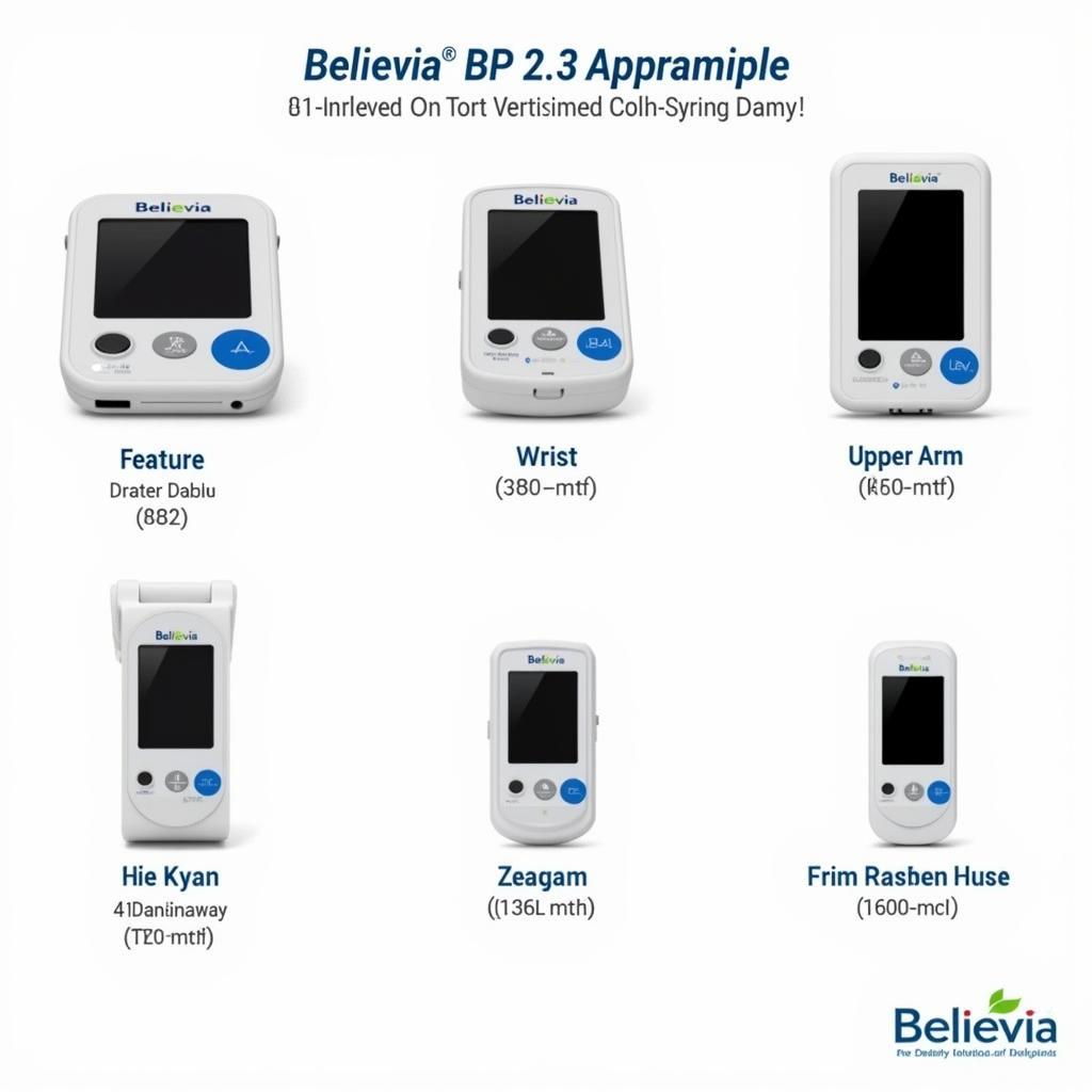 Believia BP Apparatus Models in Pakistan