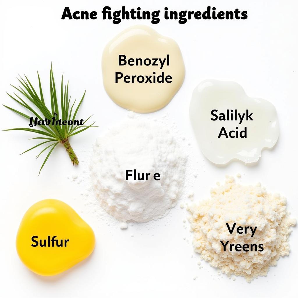 Key Acne Cream Ingredients