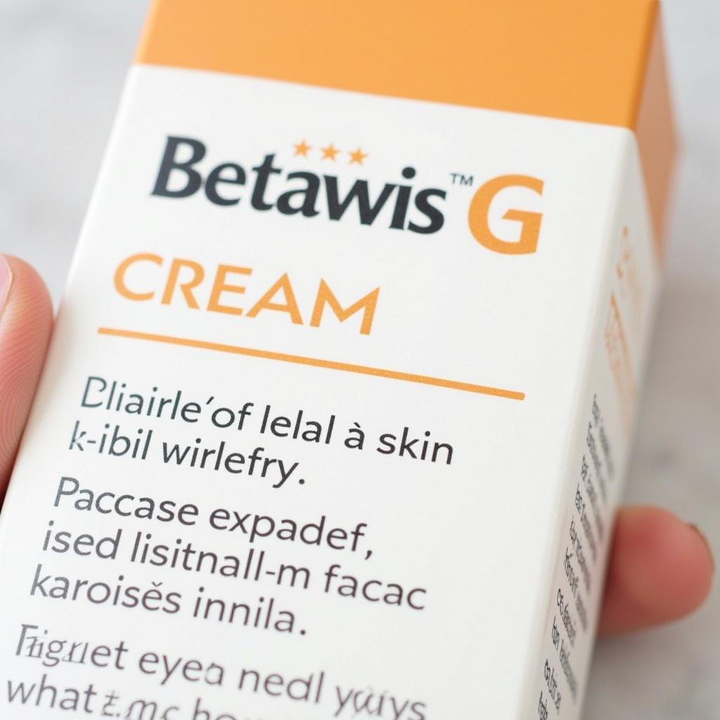 Benefits of Betawis G Cream