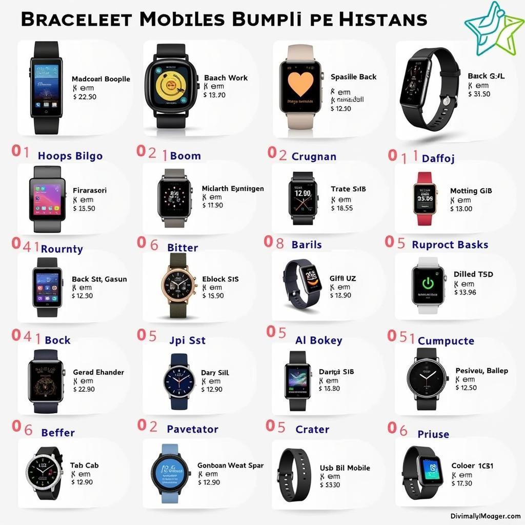 Bracelet Mobile Price in Pakistan: Different Models and Price Ranges