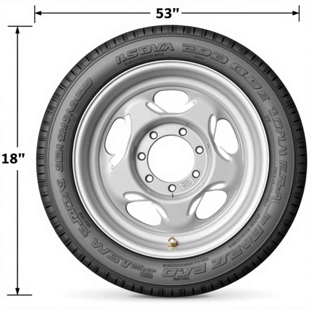 Bridgestone 165/70 R12 Tyre Dimensions