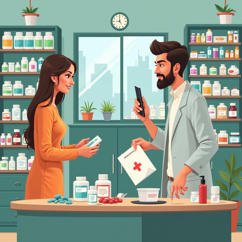 Buying Grasil in a Pakistani Pharmacy