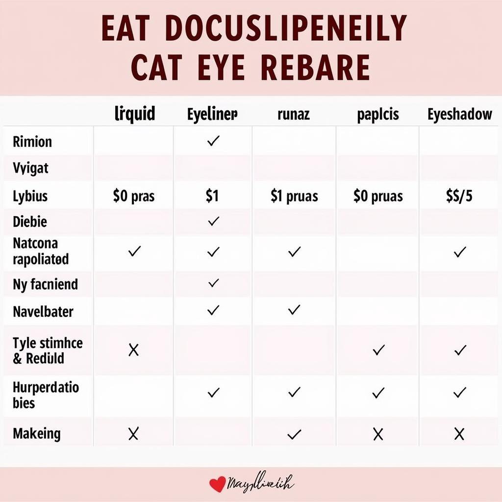 Comparing Different Cat Eye Makeup Products