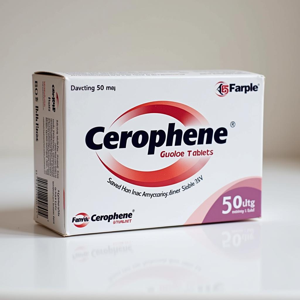 Cerophene tablet packaging in Pakistan