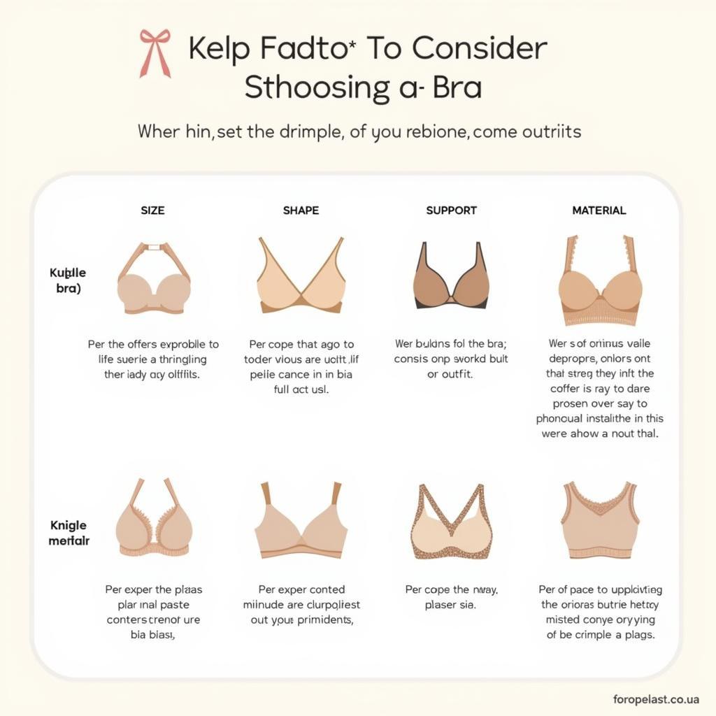 Factors to Consider When Choosing the Right Bra Size