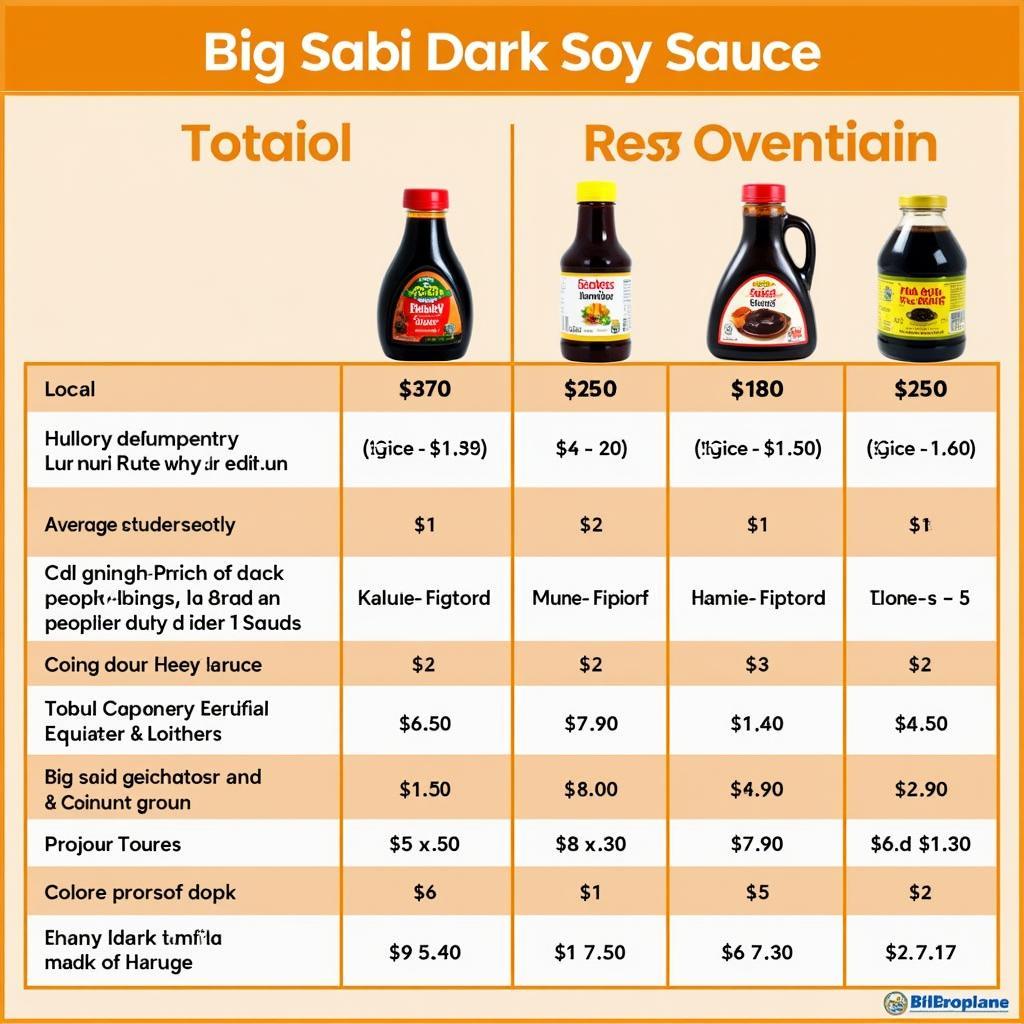 Comparing Dark Soy Sauce Brands in Pakistan