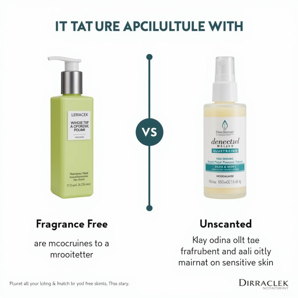 Comparing Fragrance-Free and Unscented Moisturizers