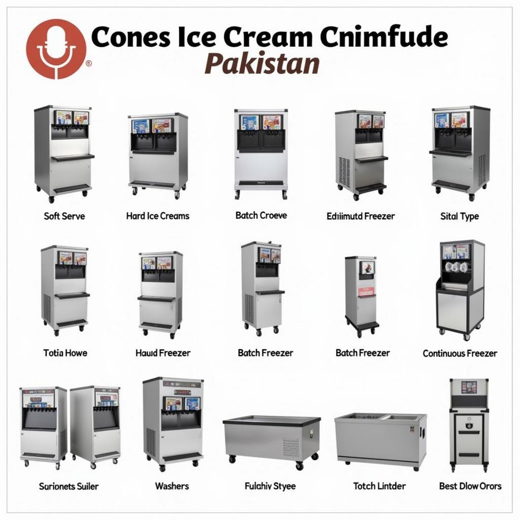 Cone Ice Cream Machine Types Available in Pakistan