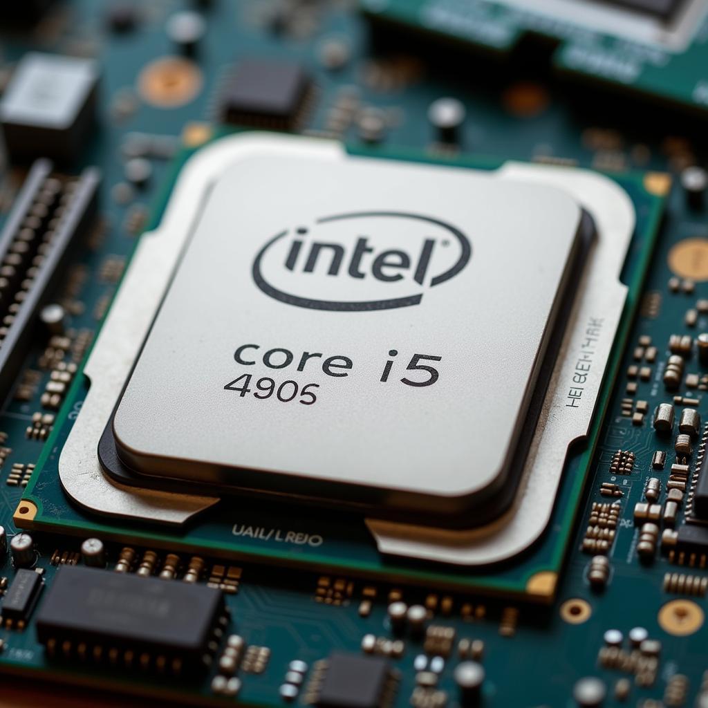 Intel Core i5 4690k Processor Close-up