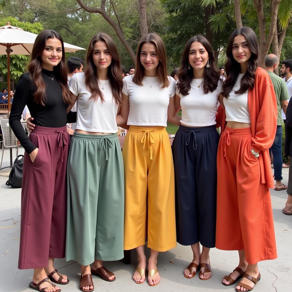 Culottes Pants in Pakistan: Chic and Comfortable