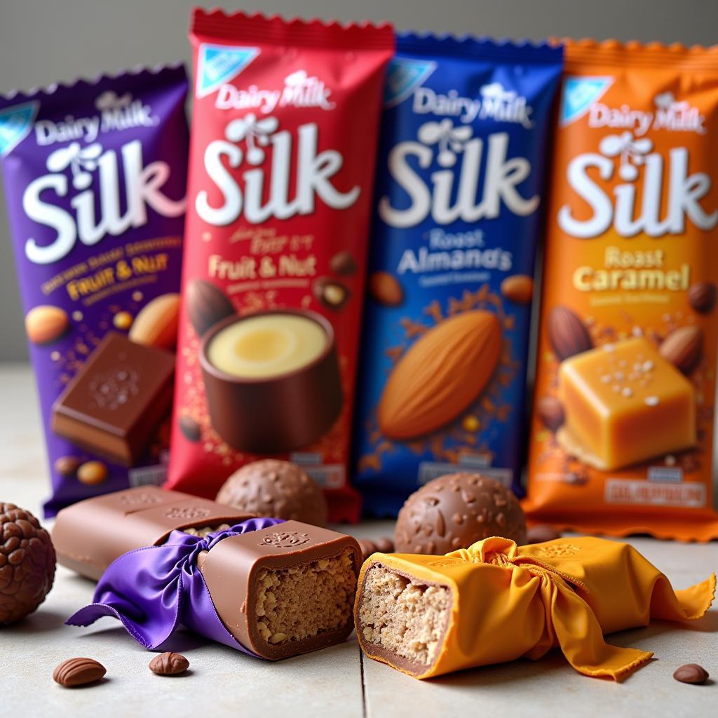 Different Flavors of Dairy Milk Silk Available in Pakistan