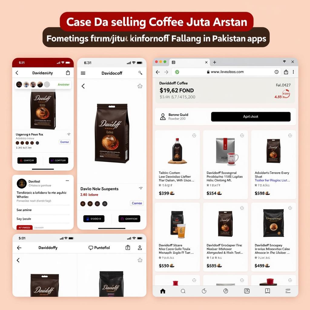 Online Stores Selling Davidoff Coffee in Pakistan