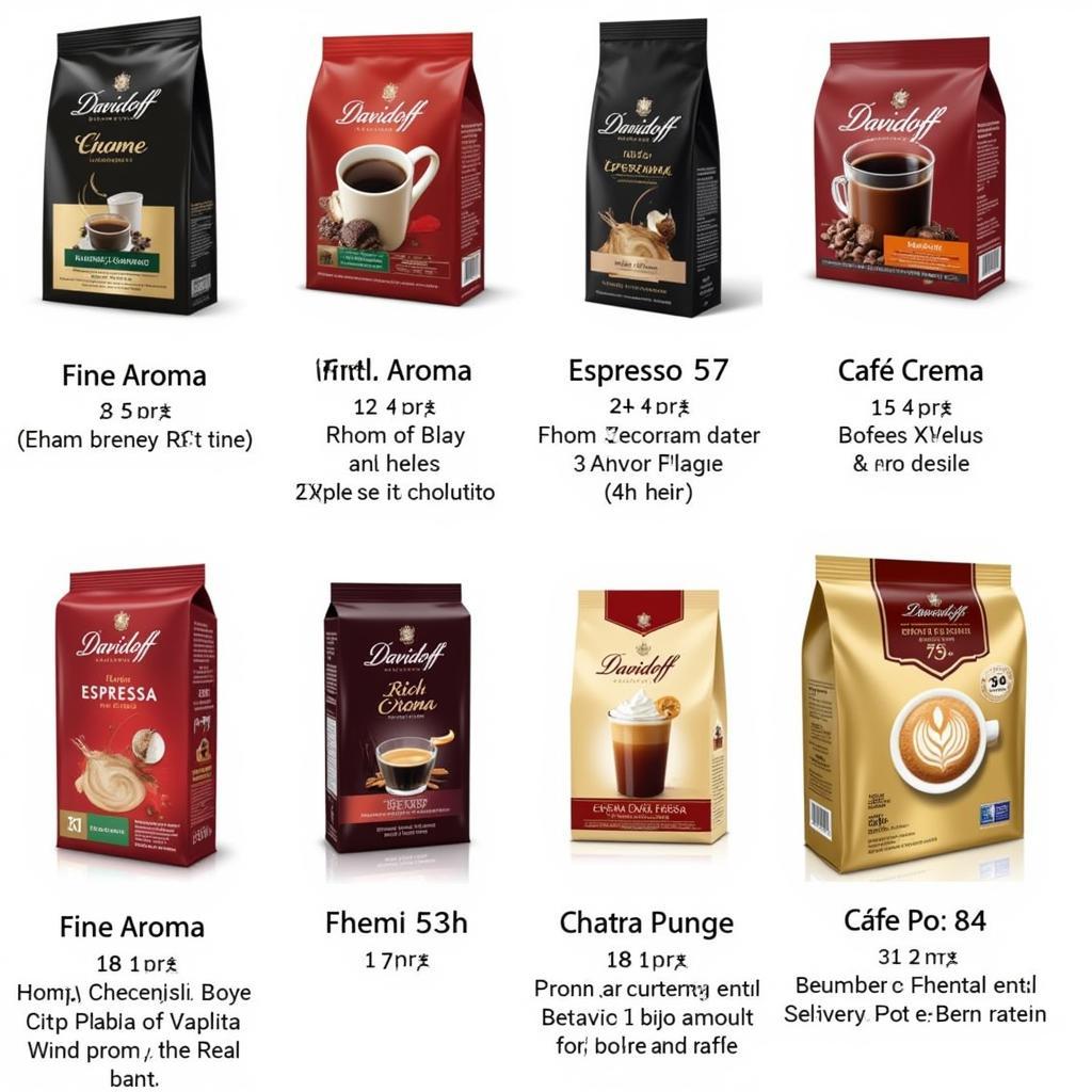 Davidoff Coffee Variety in Pakistan