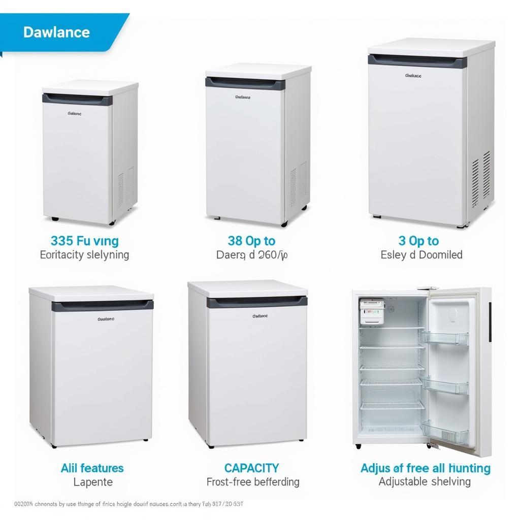 Dawlance Small Fridge Models