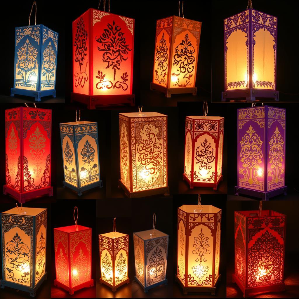 Decorative Sky Lanterns in Pakistan