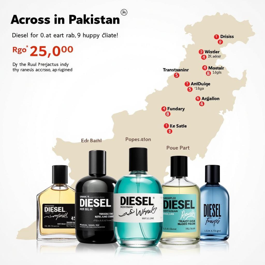 Diesel Perfume Prices in Pakistan: A Visual Guide