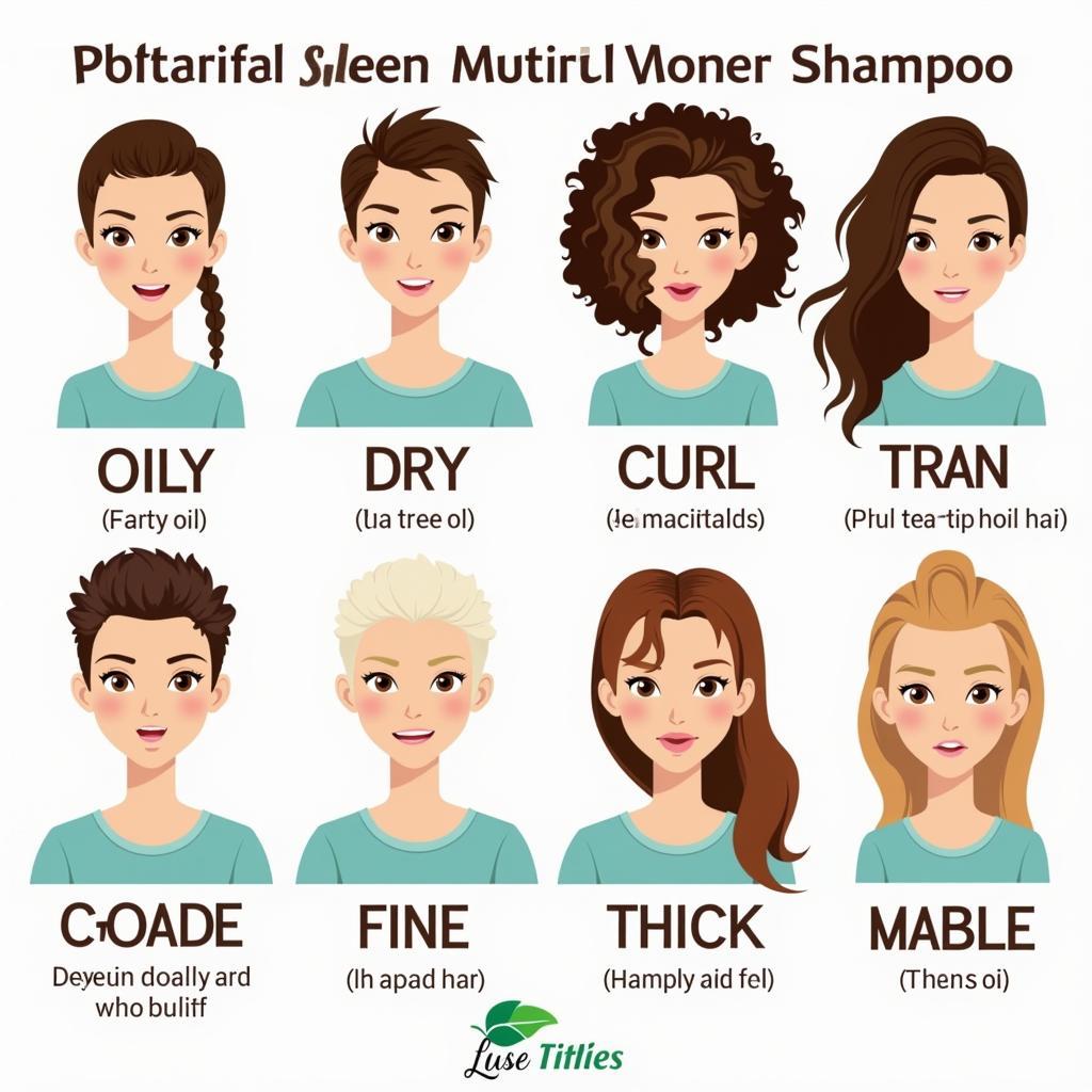 Different Hair Types and Natural Shampoo Selection in Pakistan