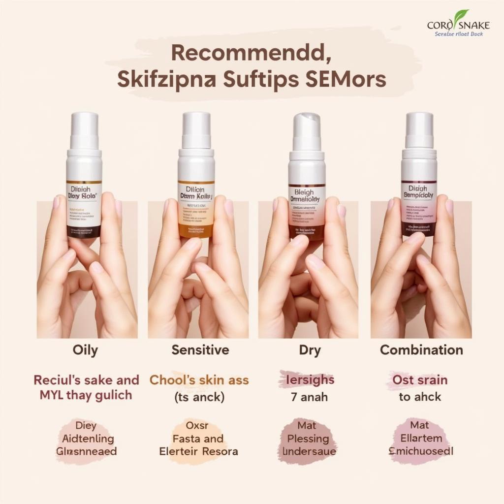 Serum for Different Skin Types