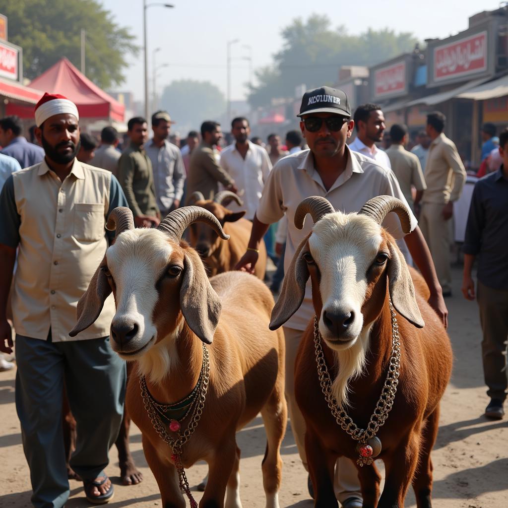 Eid al-Adha Bakra Market Lahore