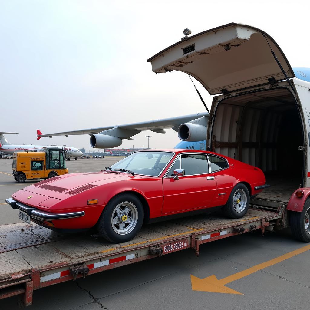 Ferrari Roma being imported into Pakistan