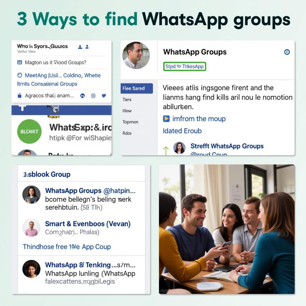 Methods for finding WhatsApp groups in Pakistan