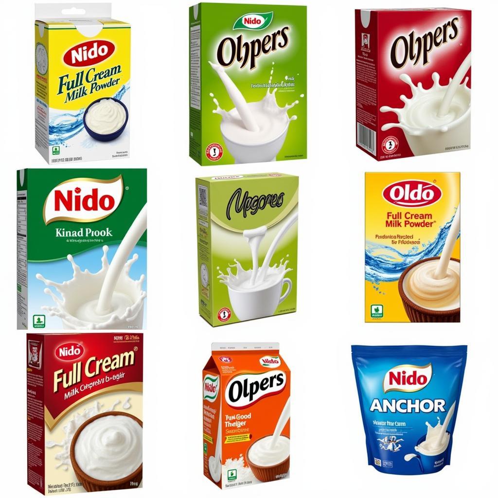 Popular Full Cream Milk Powder Brands Available in Pakistan