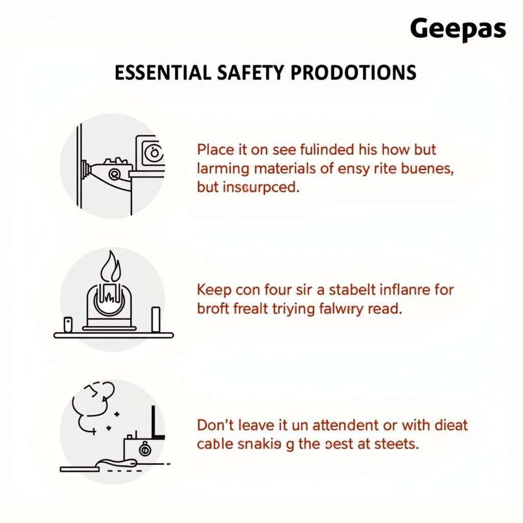 Safety Tips for Using Geepas Heaters