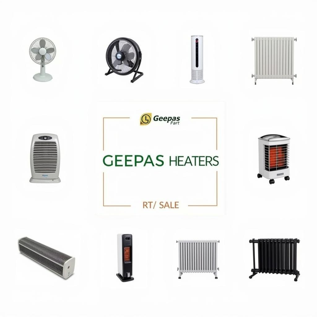 Different Types of Geepas Heaters