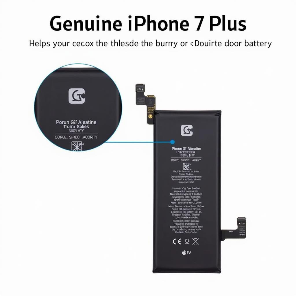 How to Identify a Genuine iPhone 7 Plus Battery