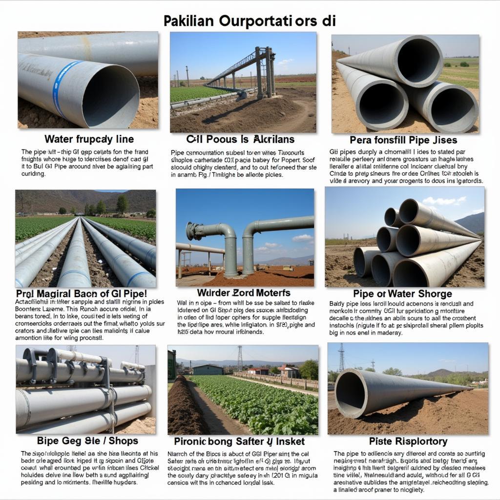 Different Types of GI Pipes and Their Applications in Pakistan