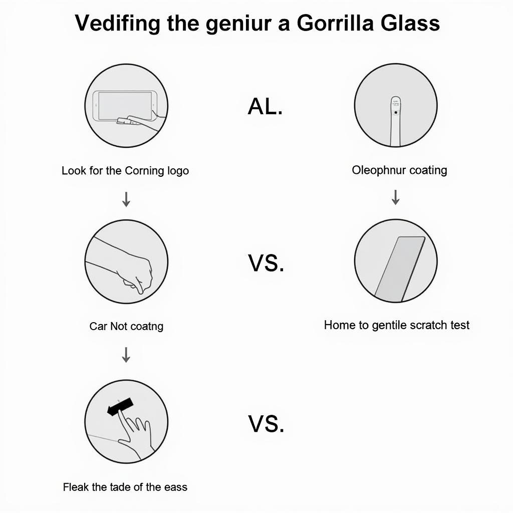 Checking for Gorilla Glass Authenticity