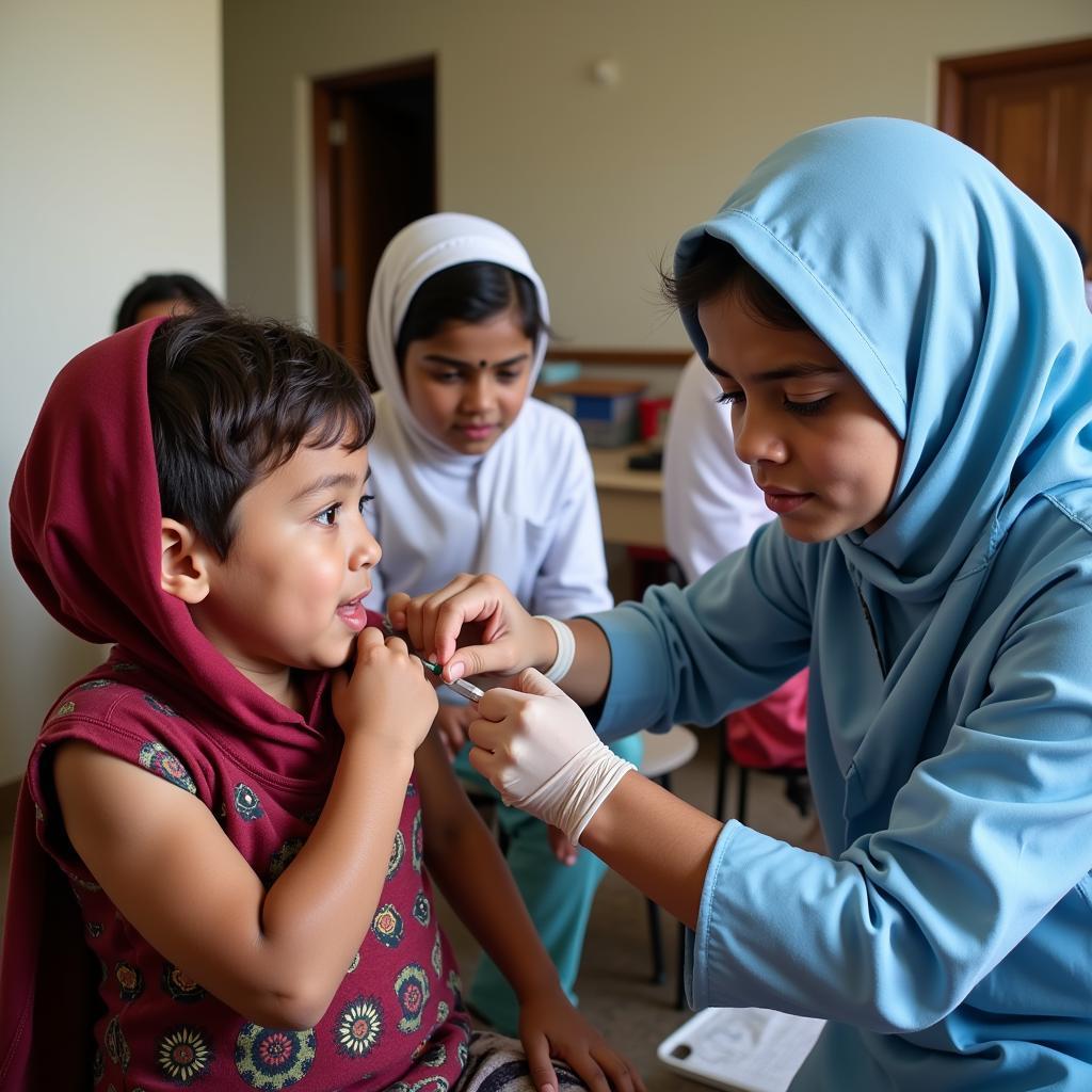 Government Vaccination Program in Pakistan