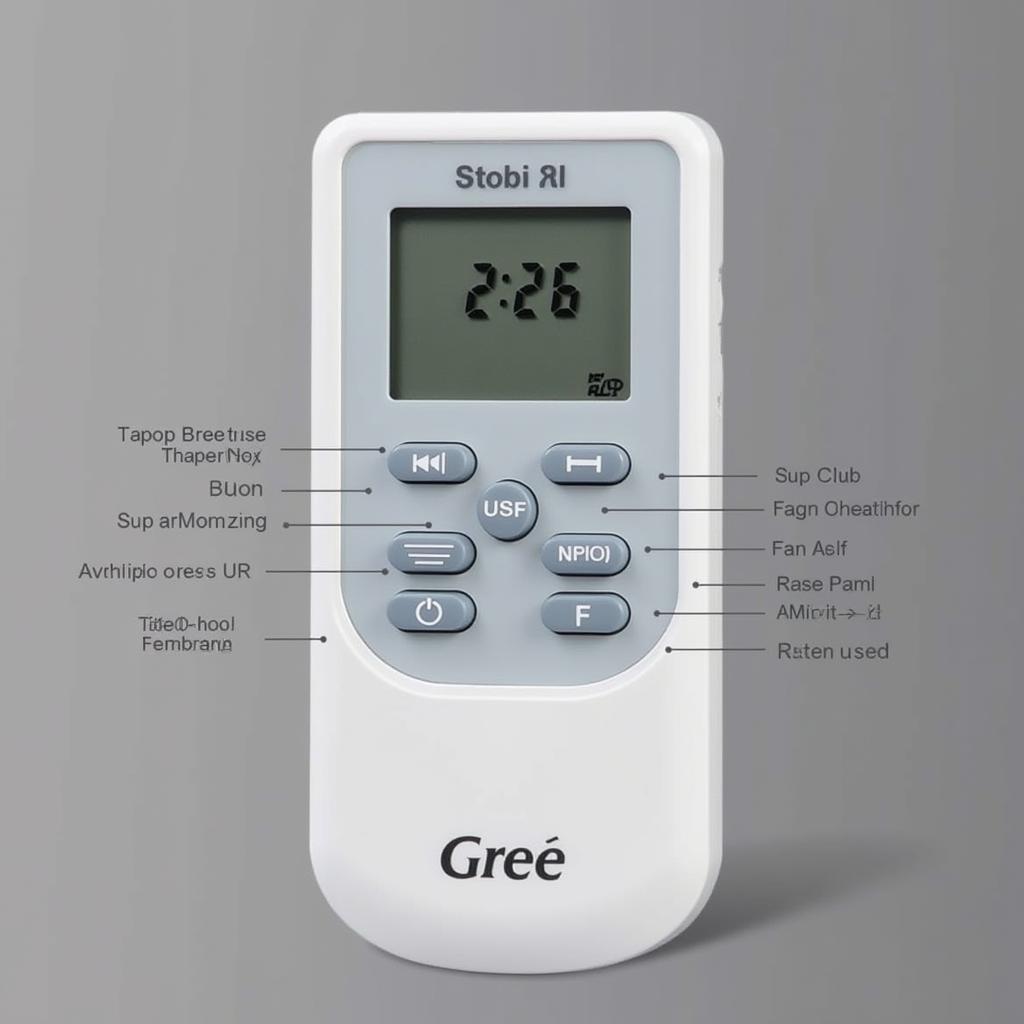 Gree AC Remote Control