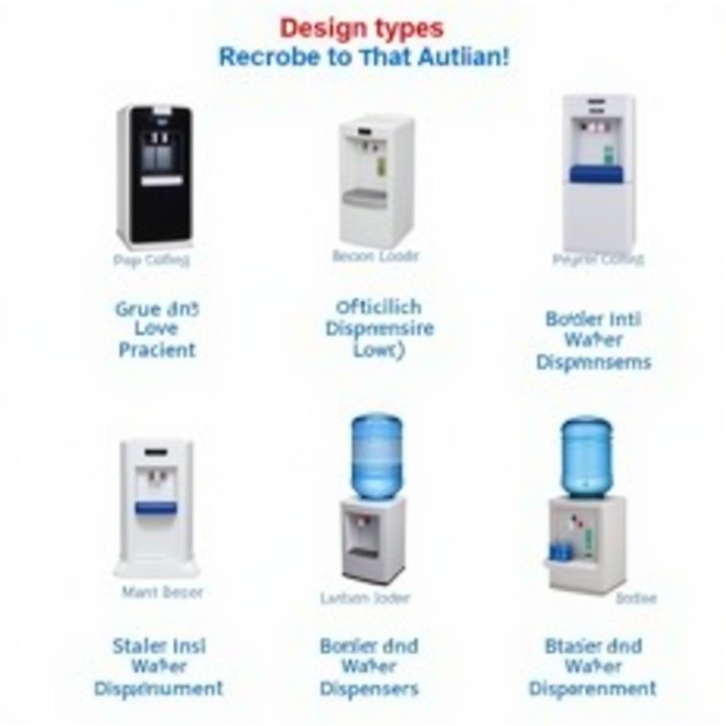 Types of Gree Water Dispensers