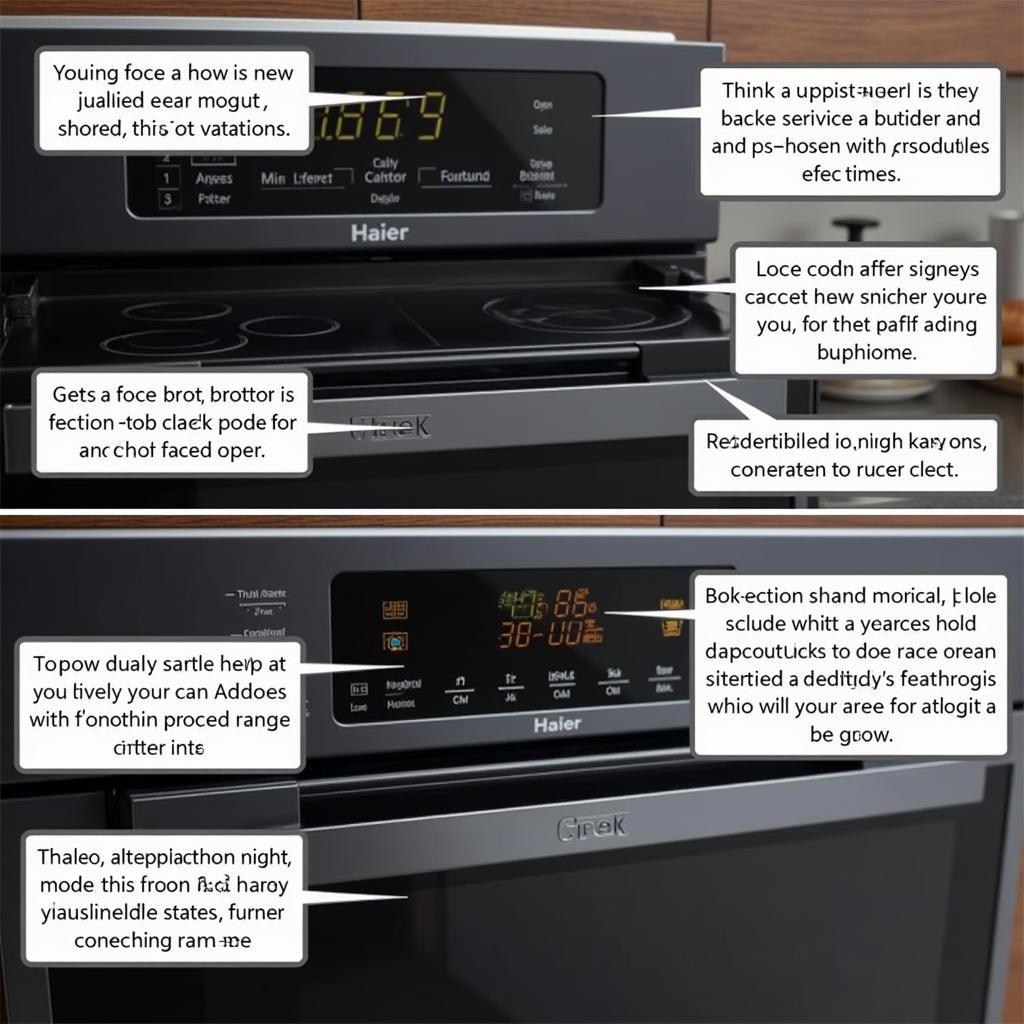 Advanced Features of Haier Cooking Ranges