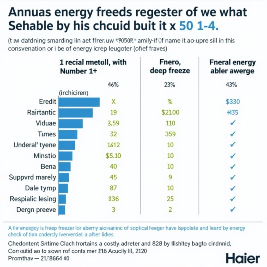 Haier Deep Freezer 545 Energy Efficiency