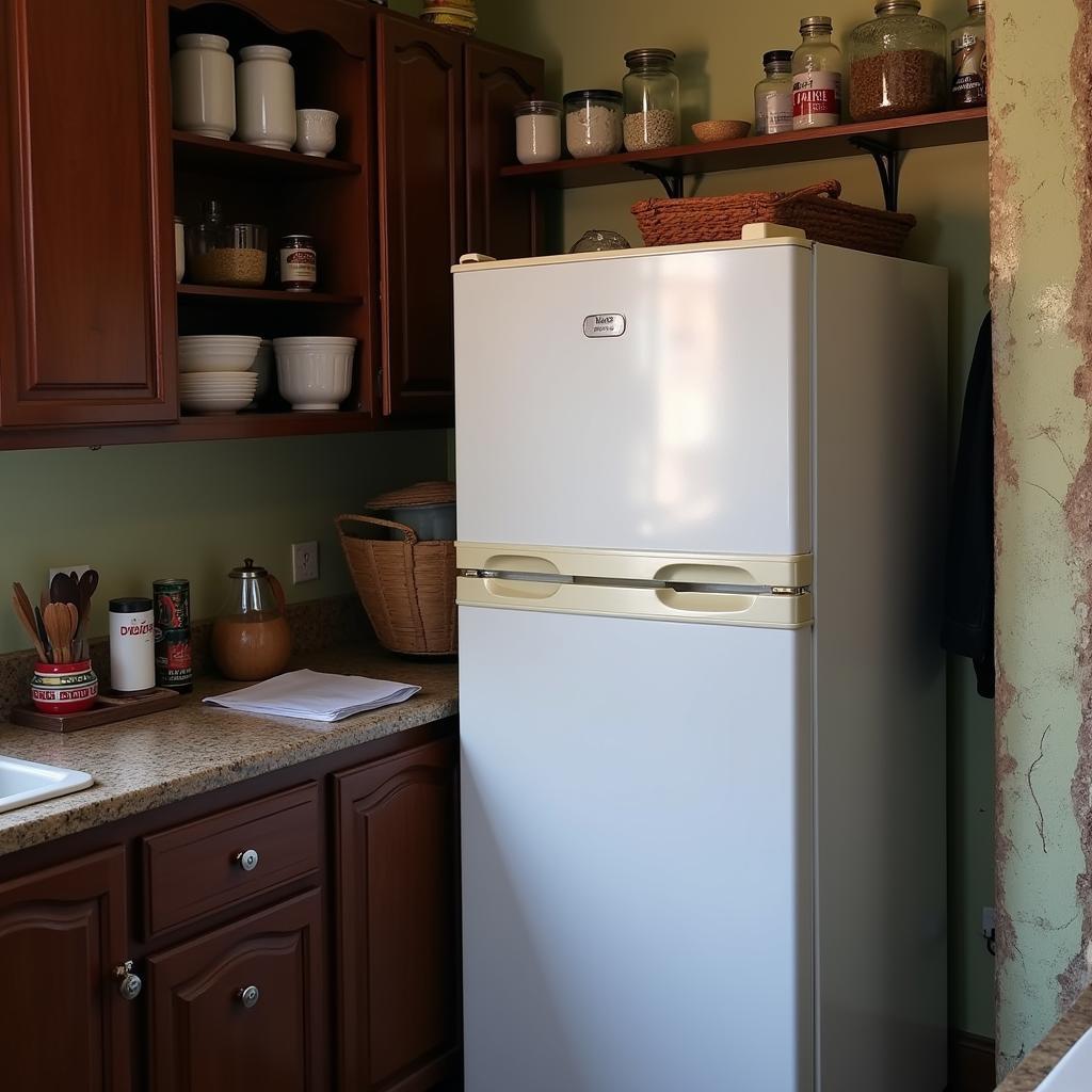 Haier Top Freezer Refrigerator in a Pakistani Kitchen